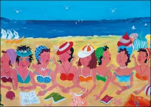De meisjes van het strand, Inez Art