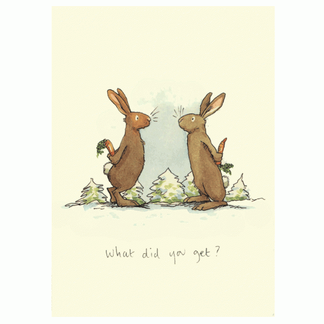 What Did You Get? Card by Anita Jeram