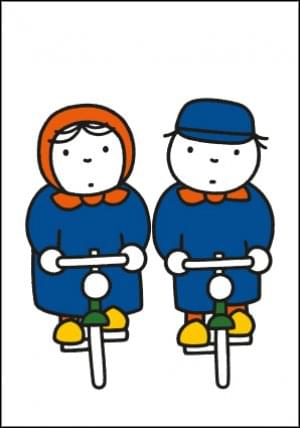 Nijntje - Miffy - Op de fiets/ST, Dick Bruna