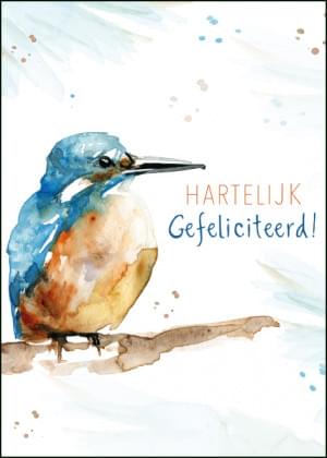 Hartelijk gefeliciteerd! (ijsvogel), Michelle Dujardin