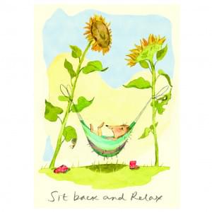 Sit back and relax by Anna Shuttlewood (portrait)