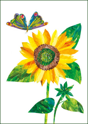 Flowers, The very hungry caterpillar, Eric Carle