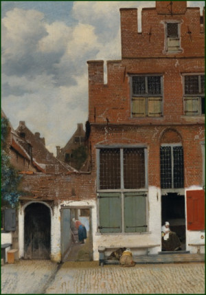 Het Straatje, Johannes Vermeer, Rijksmuseum