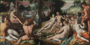 De bruiloft van Peleus en Thetis, Cornelis Cornelisz van Haarlem, Frans Hals Museum