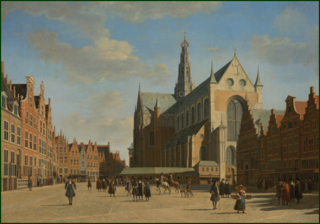 De Grote Markt te Haarlem, Gerrit Berckheyde, Het Frans Hals Museum