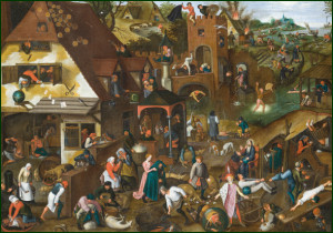 Spreekwoorden, Pieter Brueghel ll, Het Frans Hals Museum