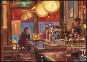 Cafe interieur, Hans Versfelt