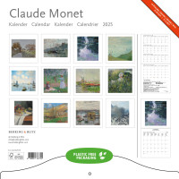 Claude Monet maandkalender 2025