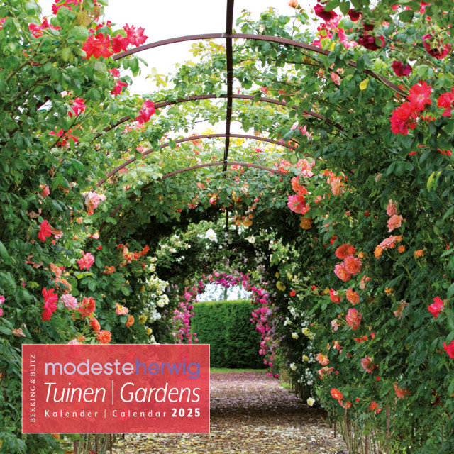 Tuinen - Gardens, Modeste Herwig maandkalender 2025