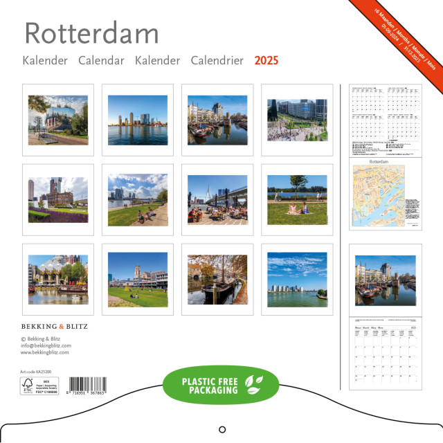 Rotterdam maandkalender 2025