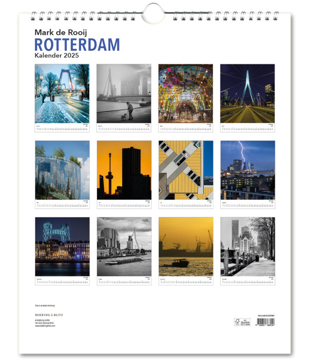 Rotterdam in de 20e eeuw kalender 2025, oude foto's