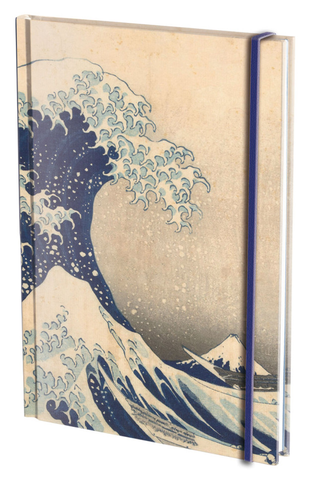 Notitieboek A5, harde kaft: Under the Wave off Kanagawa, Katsushika Hokusai, Rijksmuseum Amsterdam