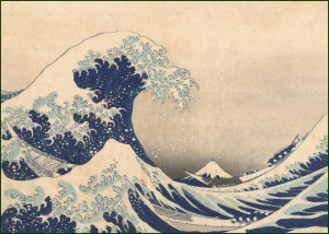 Under the Wave off Kanagawa, Katsushika Hokusai