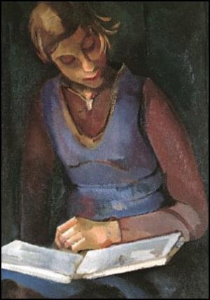 Girl reading, Piet Wiegman