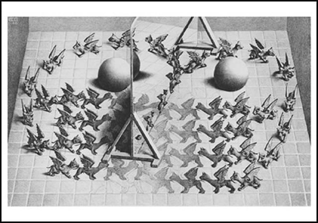 Magic Mirror, M.C. Escher